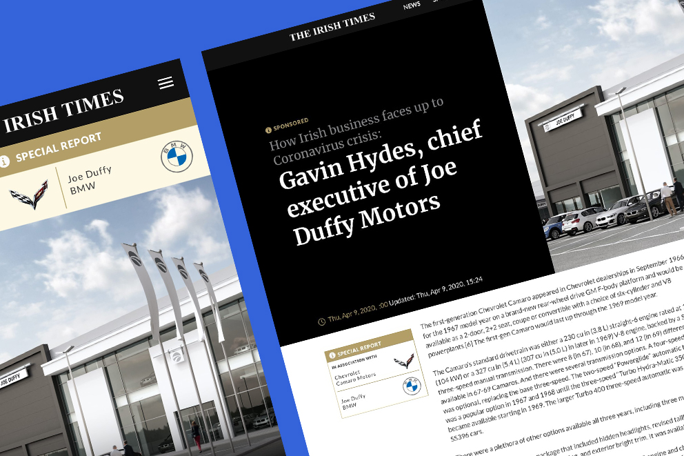 Native advertising at The Irish Times